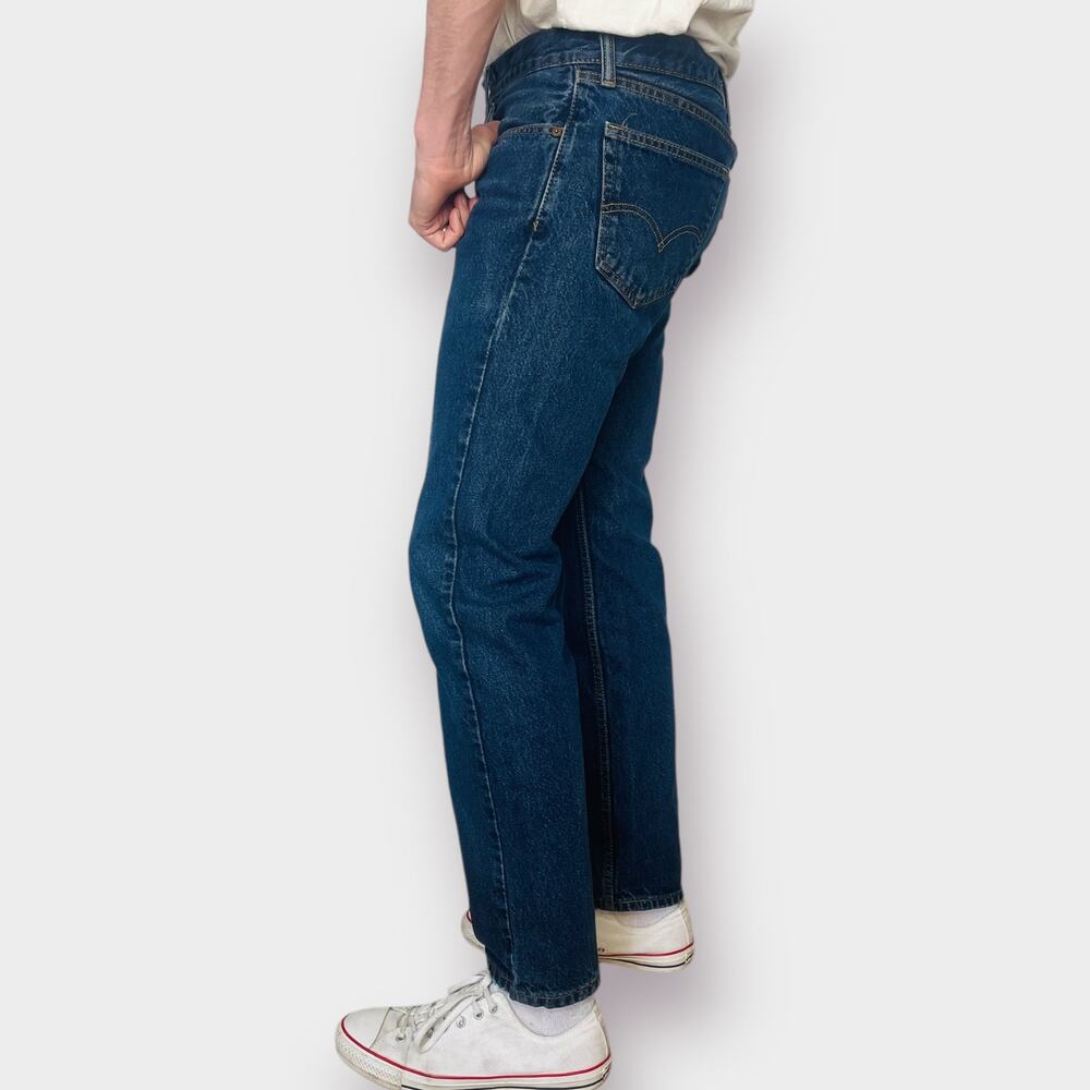Y2K Levis 505 Dark Wash Jeans‎ 33x32 - Picture 3 of 4